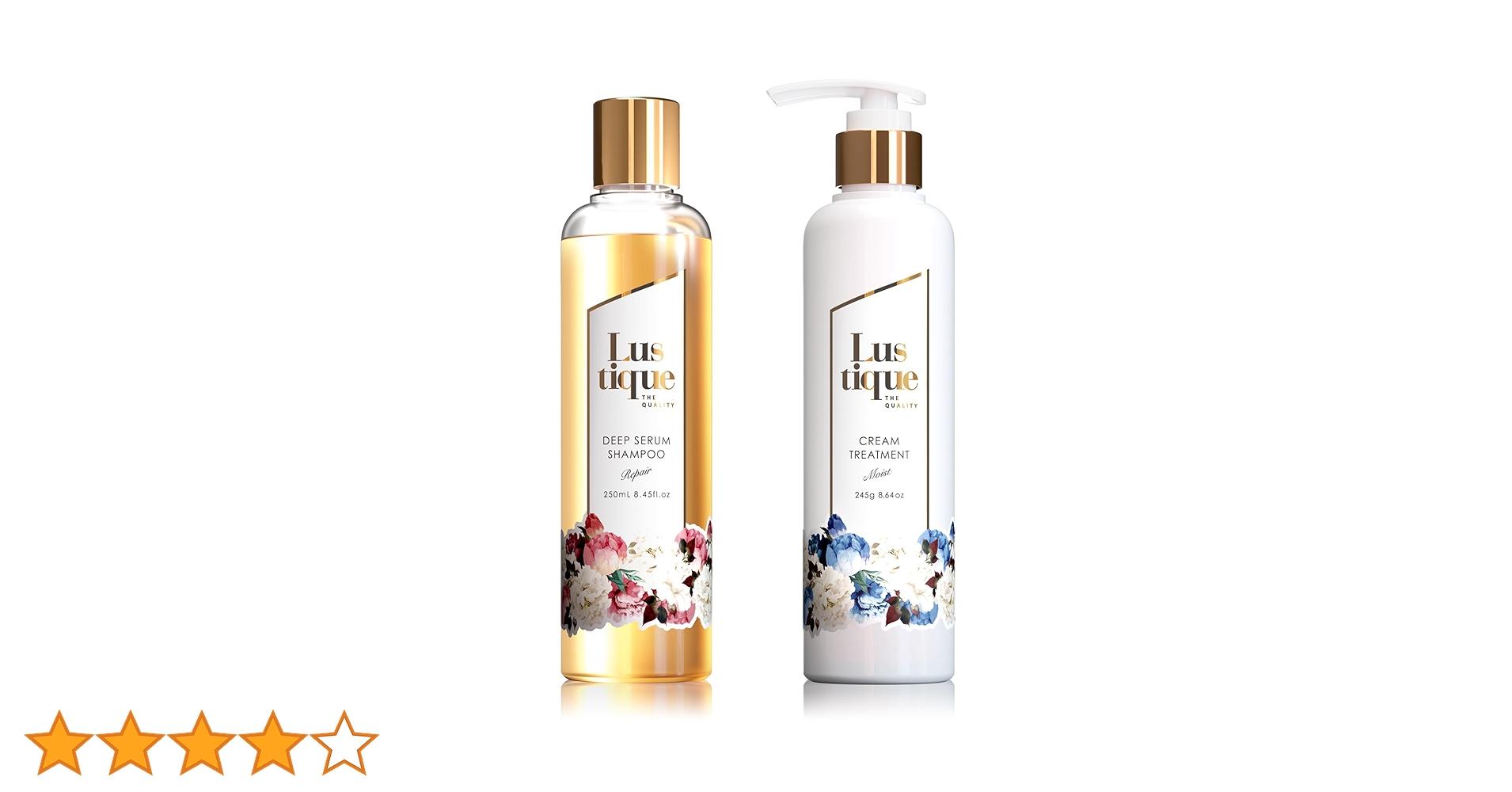 新品　Lustique ディープセラムシャンプー・トリートメント *3セット Amazon | [セット] ラスティーク《Lustique》ディープセラム